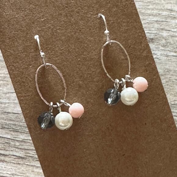BOGO FREE BEAD TRIO EARRINGS - Picture 1 of 3